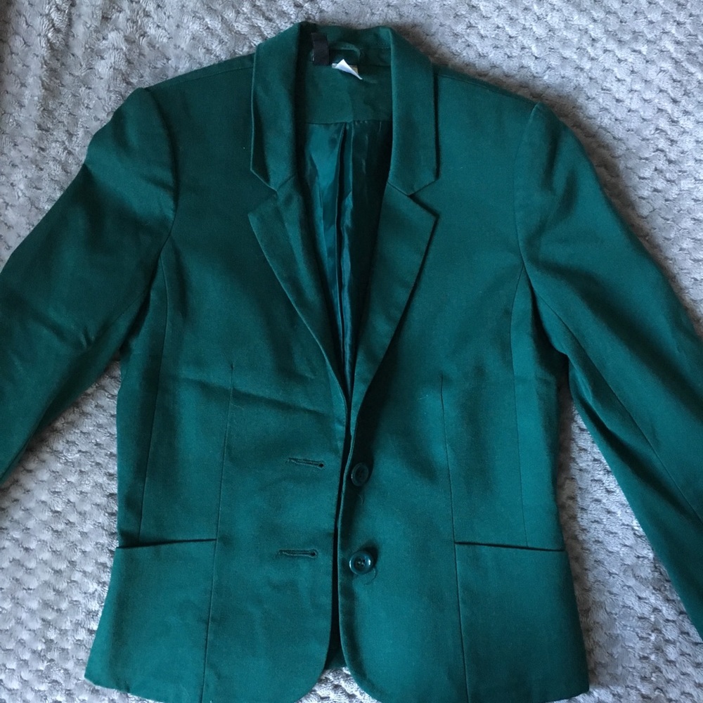 Small H&M green blazer